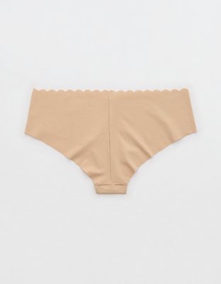 SMOOTHEZ No Show Scallop Cheeky Underwear