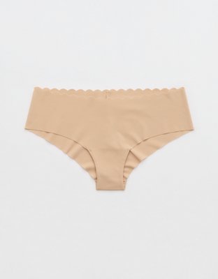 SMOOTHEZ No Show Scallop Cheeky Underwear