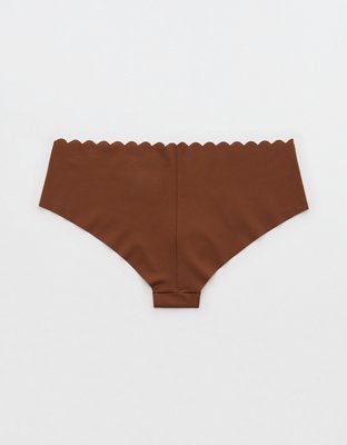 SMOOTHEZ No Show Scallop Cheeky Underwear