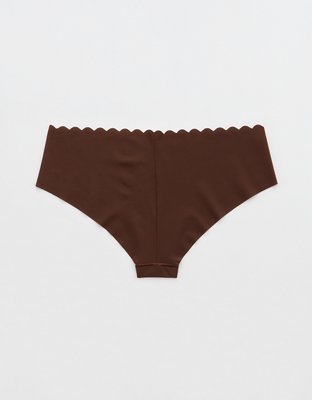 SMOOTHEZ No Show Scallop Cheeky Underwear