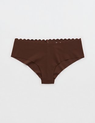 SMOOTHEZ No Show Scallop Cheeky Underwear