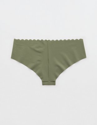 SMOOTHEZ No Show Scallop Cheeky Underwear