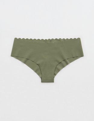 SMOOTHEZ No Show Scallop Cheeky Underwear