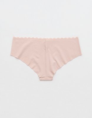 SMOOTHEZ No Show Scallop Cheeky Underwear