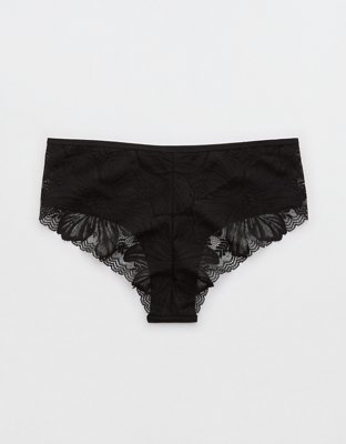 SMOOTHEZ No Show Lace Cheeky Underwear