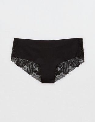 SMOOTHEZ No Show Lace Cheeky Underwear