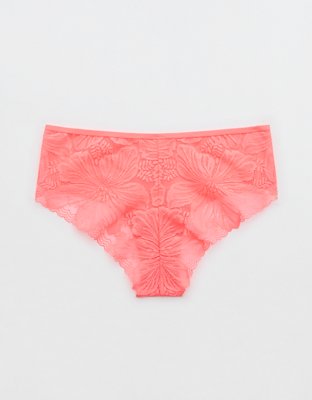 SMOOTHEZ No Show Lace Cheeky Underwear