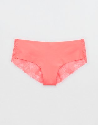 Victoria's Secret Micro Lace Shine Strap Cheekini/Cheeky Panty Color Green  Size Medium New