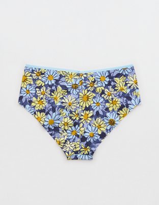 Superchill No Show Cotton Picot Cheeky Underwear