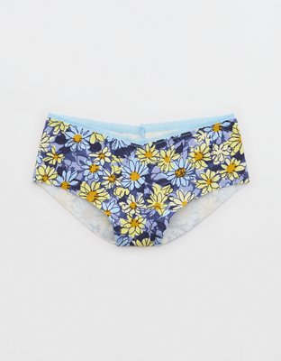 Superchill No Show Cotton Picot Cheeky Underwear