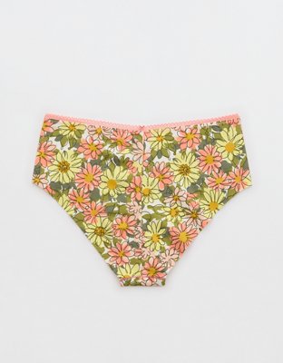 Superchill No Show Cotton Picot Cheeky Underwear