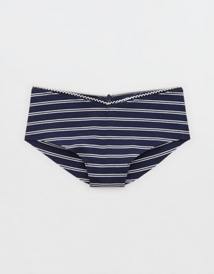 Superchill No Show Cotton Picot Cheeky Underwear