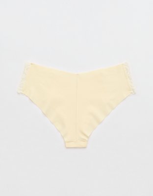 SMOOTHEZ No Show Coquette Lace Cheeky Underwear