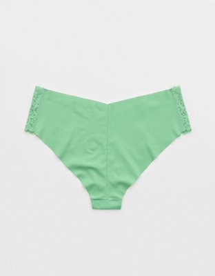 SMOOTHEZ No Show Coquette Lace Cheeky Underwear