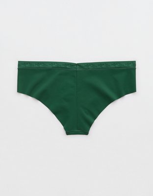 SMOOTHEZ No Show Lace Cheeky Underwear