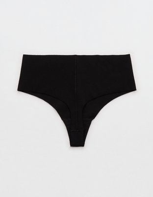 Superchill No Show Cotton Mid Rise Thong Underwear 