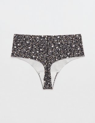 Superchill No Show Cotton Mid Rise Thong Underwear