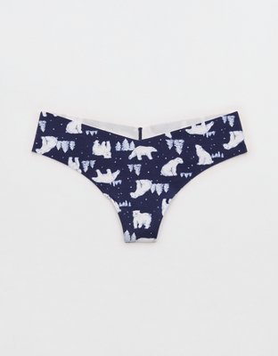 Superchill No Show Cotton Thong Underwear