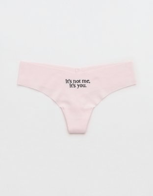 Superchill No Show Cotton Thong Underwear