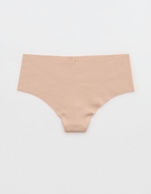 Superchill No Show Cotton Rib Mid Rise Thong Underwear