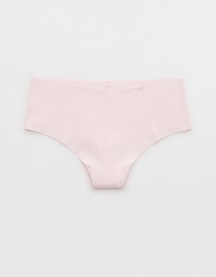 Superchill No Show Cotton Rib Mid Rise Thong Underwear