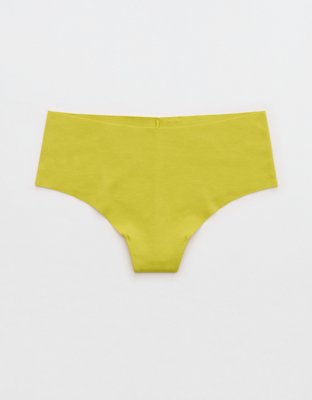 Superchill No Show Cotton Rib Mid Rise Thong Underwear