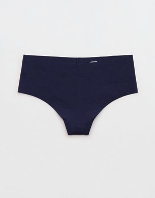 Superchill No Show Cotton Rib Mid Rise Thong Underwear