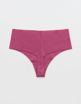 Superchill No Show Cotton Mid Rise Thong Underwear