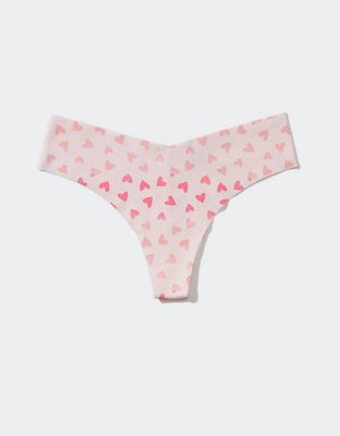 Aerie No Show Cotton Thong Underwear