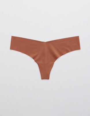 Aerie No Show Holiday Best Lace Thong Underwear