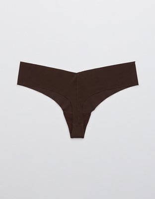 Aerie No Show Fa La Lace Cheeky Underwear In Green