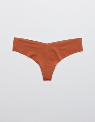 Aerie Smoothez No Show Xtra High Rise Thong Underwear In Sharp Green