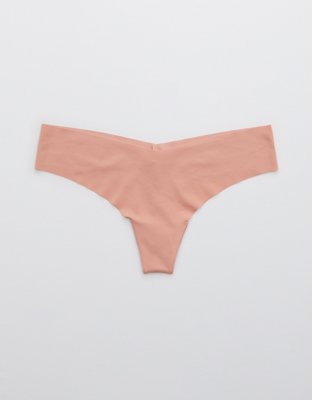 SMOOTHEZ No Show Thong Underwear
