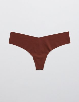 SMOOTHEZ No Show Thong Underwear