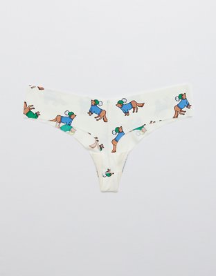 Aerie No Show Thong Underwear