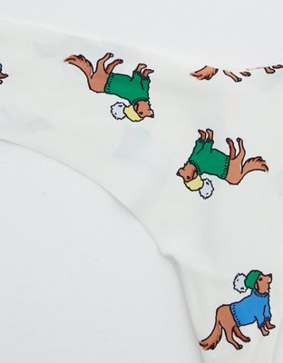Aerie No Show Thong Underwear