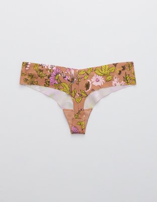 Aerie No Show Thong Underwear