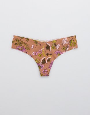 Aerie No Show Thong Underwear