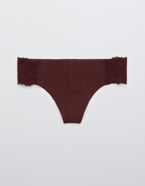 Трусы-стринги Leopard No Show — Aerie