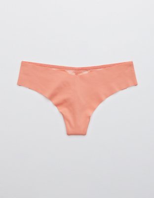 Aerie New Blooms Lace No Show Thong Underwear