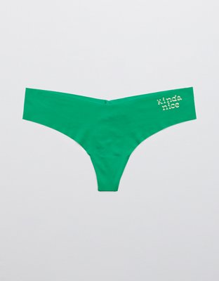 Aerie No Show Thong Underwear