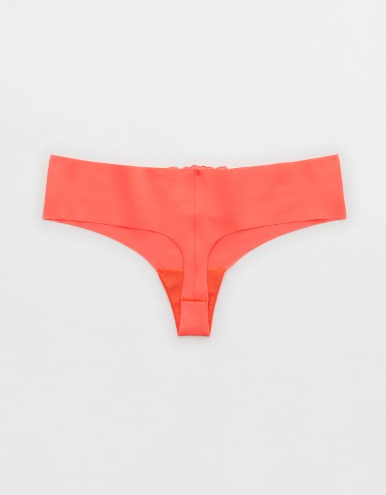 Aerie Undie Thong invisible con encaje Candy