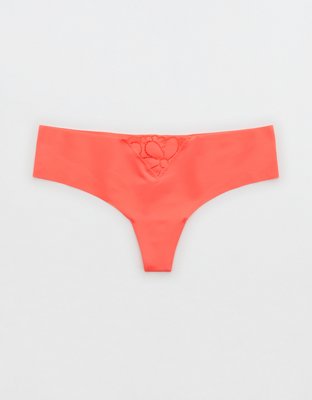 Aerie Undie Thong invisible con encaje Candy