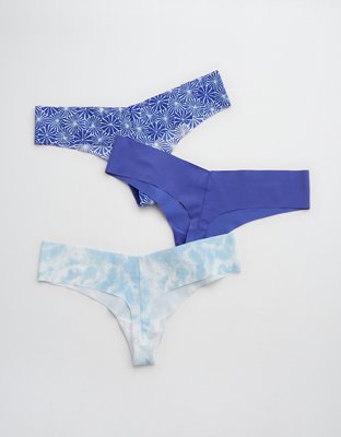 Aerie No Show Thong Underwear 3-Pack
