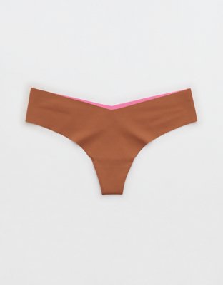 SMOOTHEZ No Show Thong Underwear