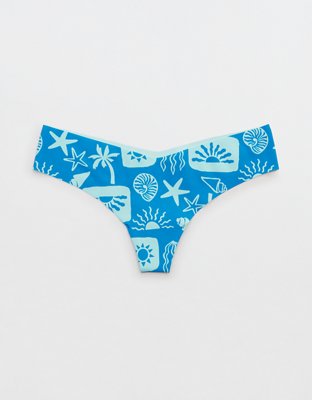 aerie aerie SMOOTHEZ No Show XTRA High Rise Thong Underwear 14.95