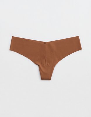 SMOOTHEZ No Show Thong Underwear