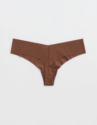 SMOOTHEZ No Show Thong Underwear