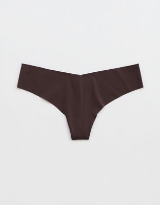 Annie Invisible Pack Thong Black Thong Panties (Pack of 3)