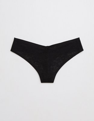 SMOOTHEZ Lace No Show Thong Underwear